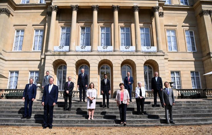 G7, 글로벌 최저법인세 도입 '역사적 합의' (종합)