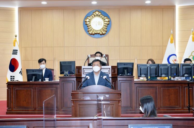 광양시의회,  정례회 본회의 개회