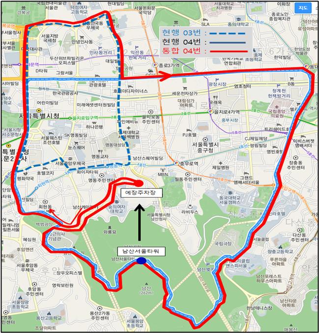 8월부터 남산 '경유 관광버스' 진입제한…'전기버스' 이용해야