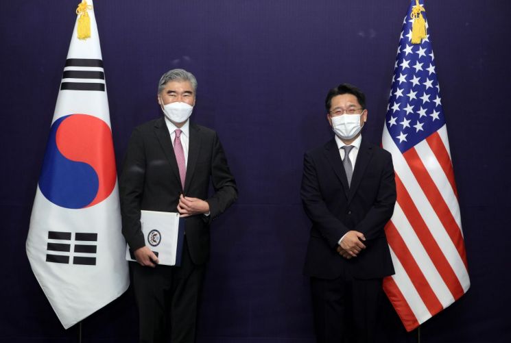 성 김 "北, 만남 제안에 긍정적 반응 보이길"…北 대화 촉구(종합2보)