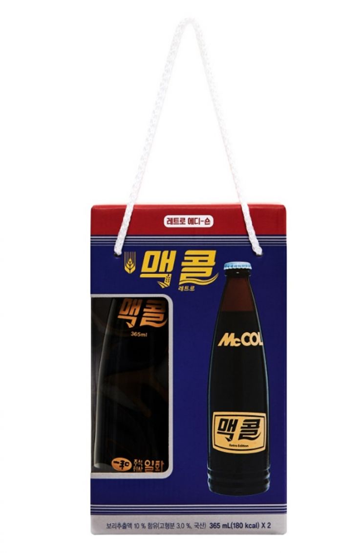 일화, 복고 분위기 살린 ‘맥콜 레트로 에디션’ 한정판 출시