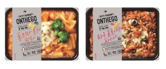 아워홈 온더고 ‘통모짜 로제 떡볶이(with 파스타)’, ‘라구 볼로네제 파스타(with 페퍼)’ 2종 (사진제공=아워홈)