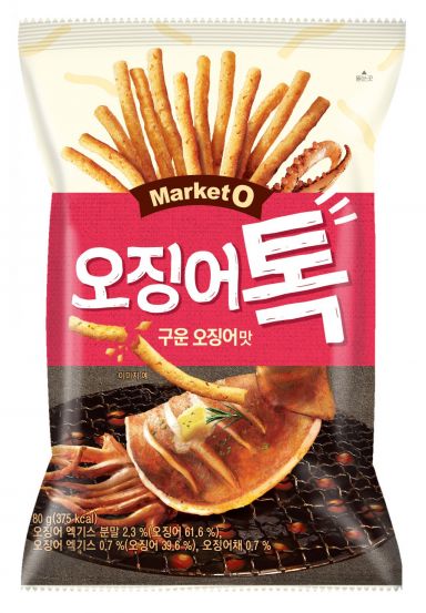 오리온, '마켓오 오징어톡' 출시 