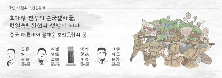 '이달의 독립운동가'에 손일봉·최철호·박철동·이정순 선생