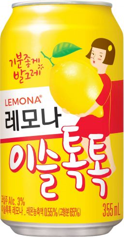 하이트진로, '이슬톡톡 레모나' 출시 