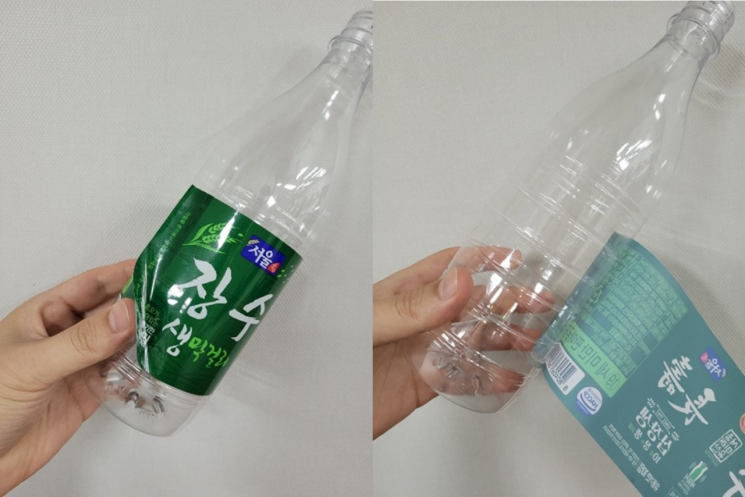 에코탭이 적용된 서울장수 '장수 생막걸리' 제품