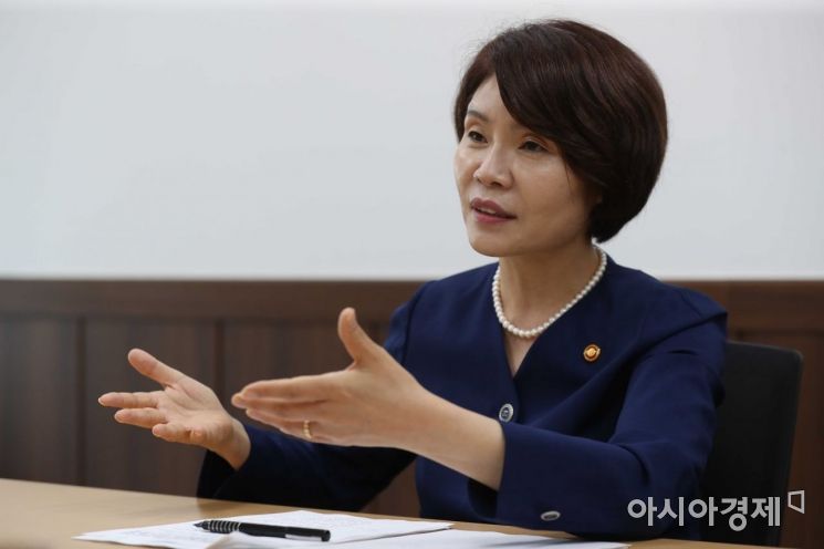 한정애 환경부 장관.(자료사진)
