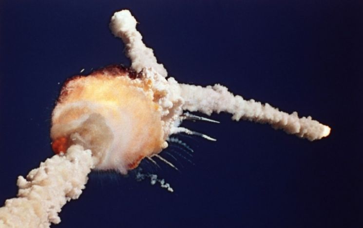 미국 우주왕복선 챌린저호 폭발 사고. 사진 출처=NASA