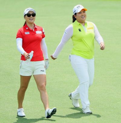 Soyeon Ryu (left) developed a close friendship with Inbee Park on the LPGA tour.