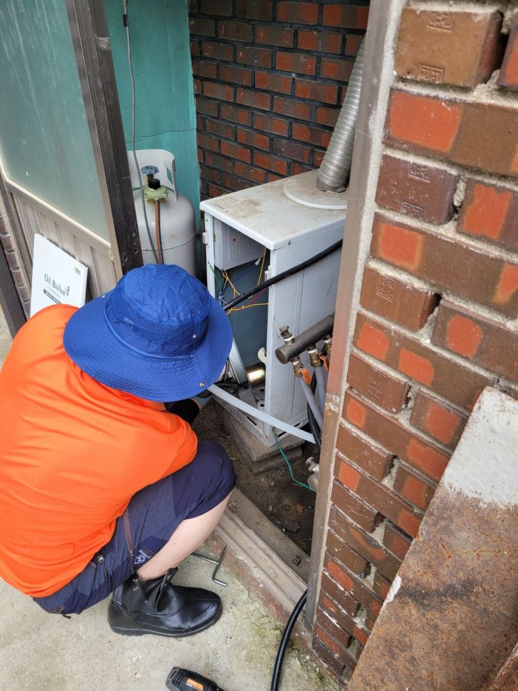 경동 나비엔, 진도군 수해지역 긴급 복구 서비스