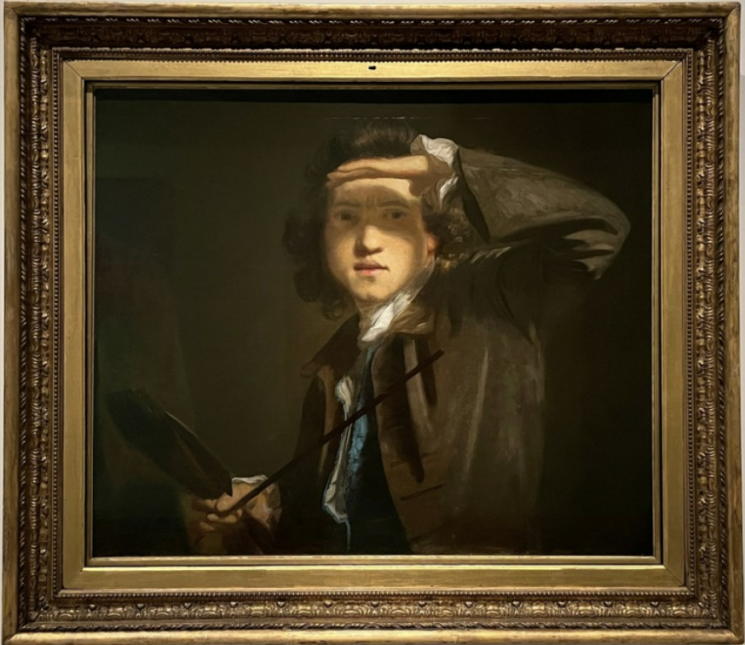 조슈아 레이놀즈(1723~1792)가 1747~1749년 완성한 자화상.