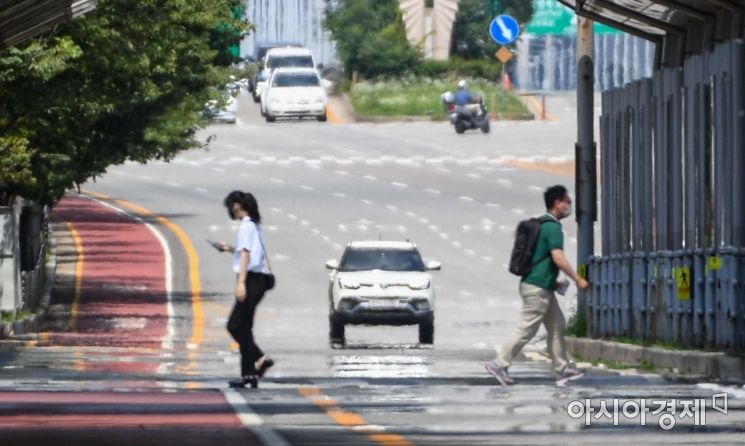 [포토]폭염에 끓어 오르는 여의대로