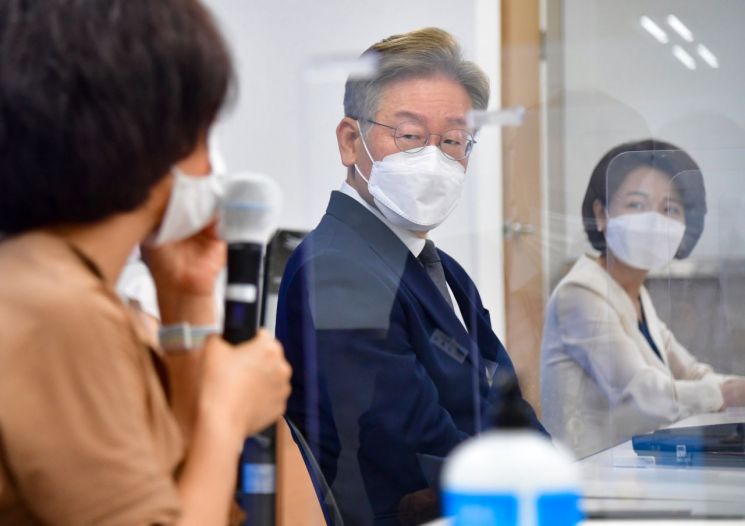 민주당 대권주자인 이재명 경기도지사 / 사진=연합뉴스