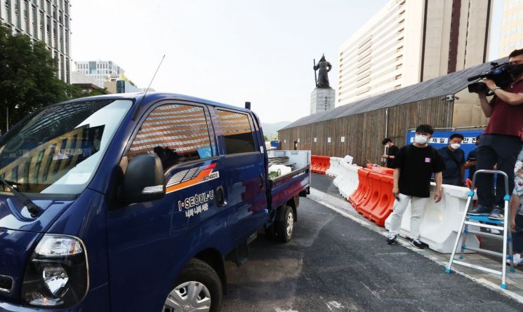 서울시, 세월호 기억공간 물품 정리 시도…유족 반발에 결국 철수