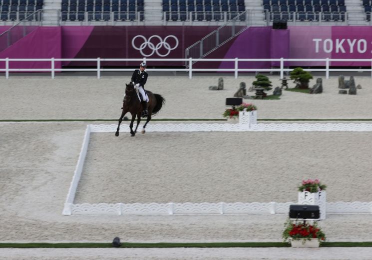 마장마술 김동선 결선行 좌절