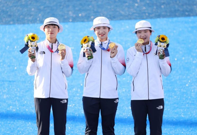 33년간 적수 없는 여자양궁, 올림픽 단체전 9연패…안산 대회 2관왕(종합) 