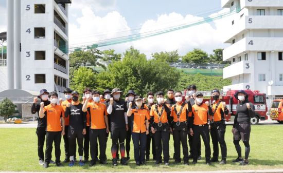 광주소방, 전국 소방기술경연대회 준비 '구슬땀'