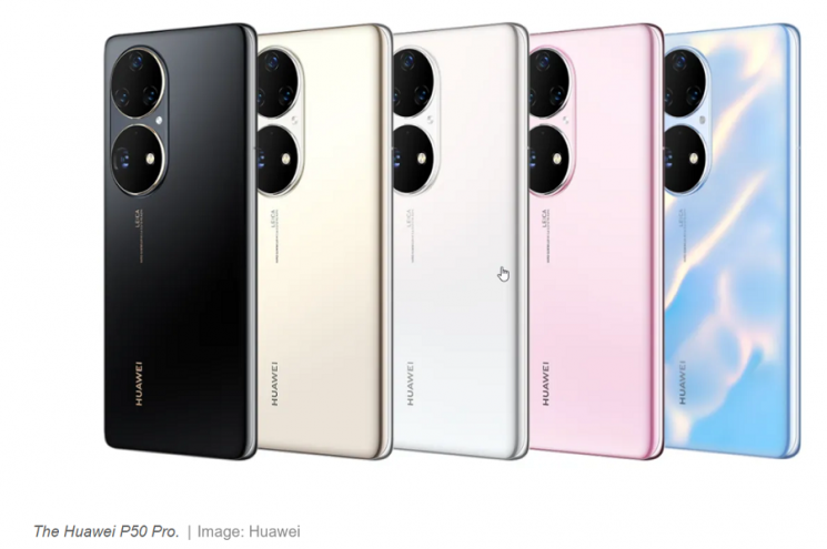 화웨이, 새 전략폰 P50… 美 제재에 4G로 출시