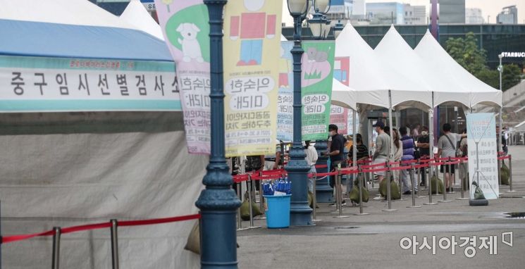 [포토]코로나19 신규 확진자 1,442명