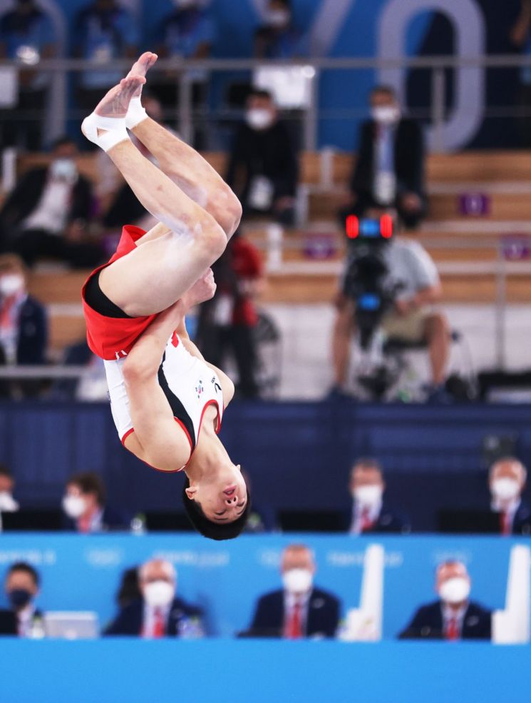 류성현 생애 첫 올림픽 마루운동 4위…김한솔 8위