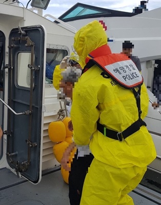 목포해경, 섬마을 90대 고령 응급환자 ‘긴급이송’