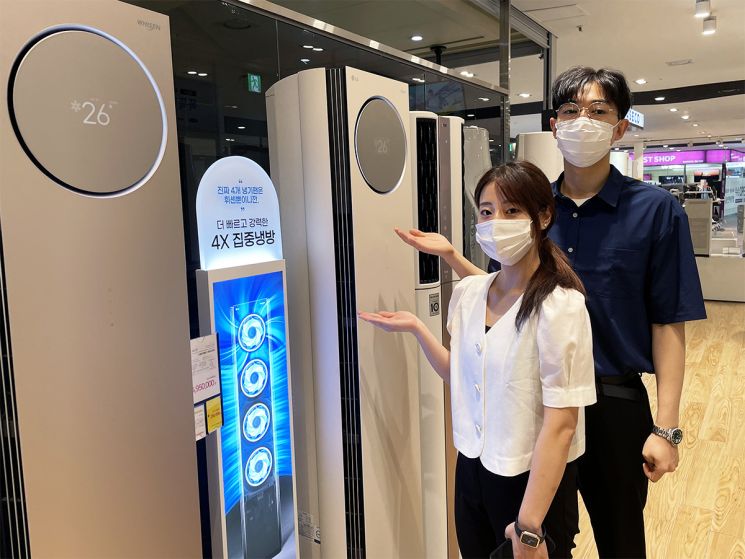 전자랜드, 에어컨 판매량 최고치 기록 … 전년보다 234%↑