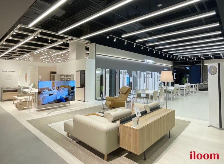 일룸 롯데몰 메종 동부산, 3주만에 3억 매출…LG전자와 협업 쇼룸