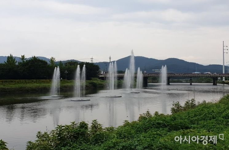 대구시, 신천둔치에 폭염기간 '얼음물 나눔터' 운영