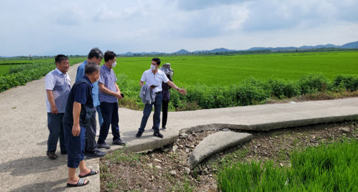이민준 전남도의원 “농경지 배수로 확장” 촉구