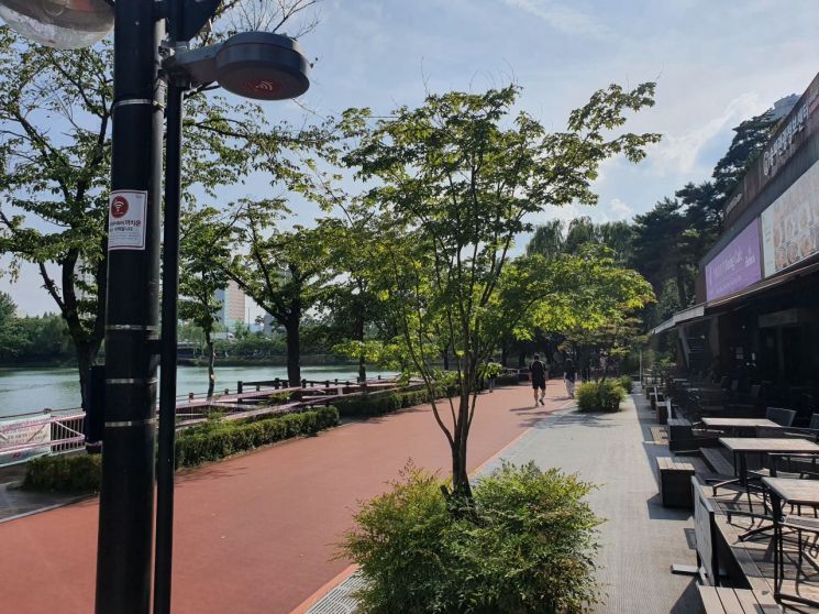 송파구 석촌호수에선 통신비 공짜!...공공WiFi ‘까치온’ 구축
