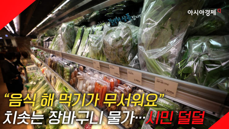 [현장영상] "장 보기 무서워요" '장바구니 물가' 언제 잡히나 