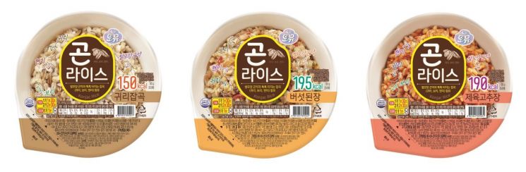 오뚜기, '오뮤 곤라이스' 3종 출시 