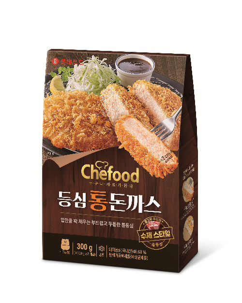 롯데제과 '쉐푸드 등심 통돈까스'