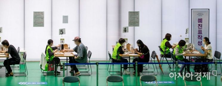 [포토]국내 코로나19 백신 1차 접종률 '50%' 돌파