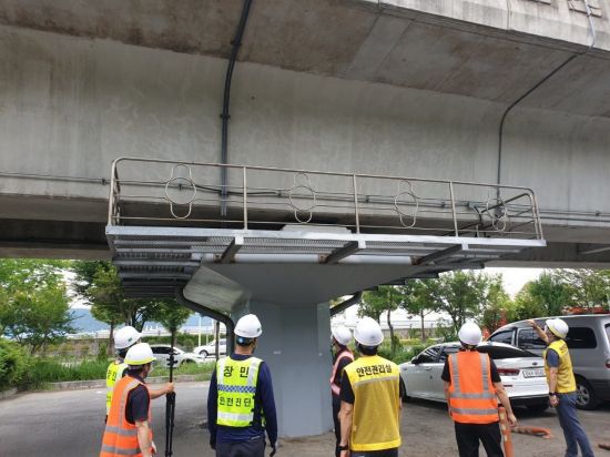 [포토] 태풍 대응 시설물 안전사고 점검