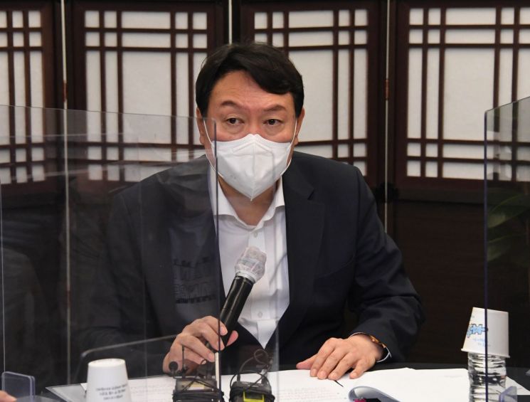 국민의힘 대권주자인 윤석열 전 검찰총장 [이미지출처=연합뉴스]
