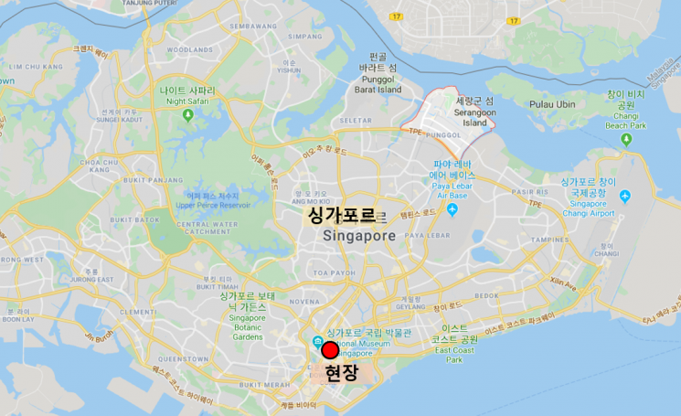 ‘쇼 타워’ 위치도 / 현대건설 제공.