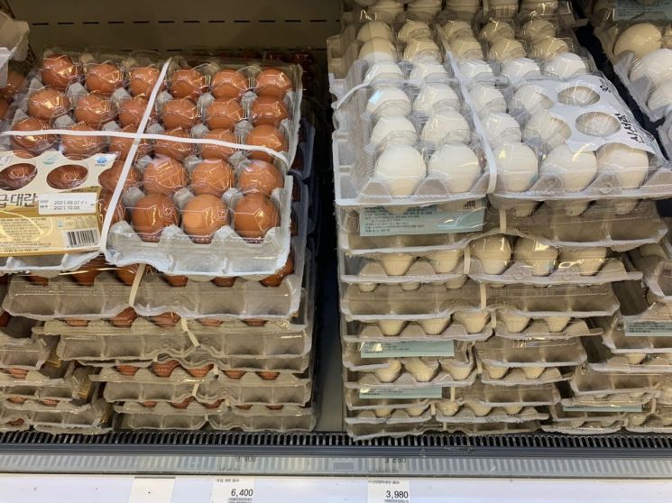정부, 계란 한 판 1.2만원에 수입해 3천원에 팔아…천억원대 손실