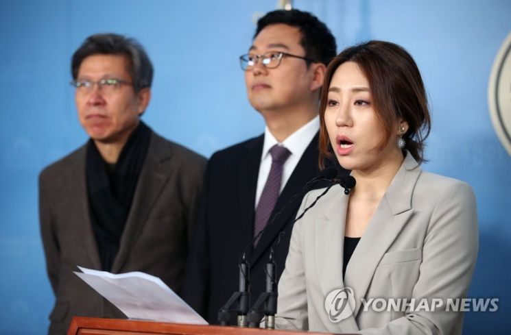 '고발 사주' 의혹의 제보자 조성은 전 미래통합당(국민의힘 전신) 선대위 부위원장./사진=연합뉴스