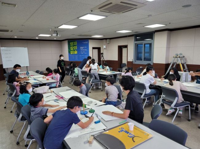 남원시립김병종미술관 ‘영재창의미술 프로그램’ 진행
