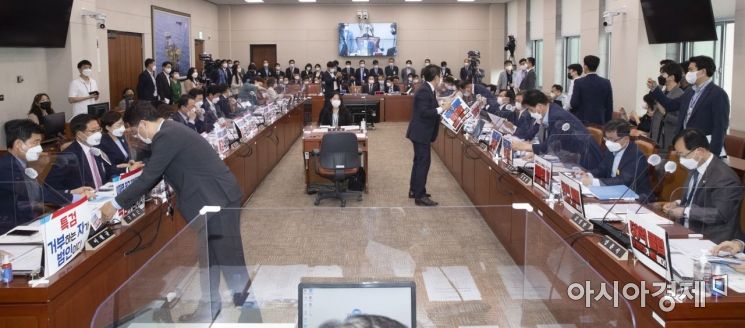 [포토] 대장동에 먹힌 국정감사