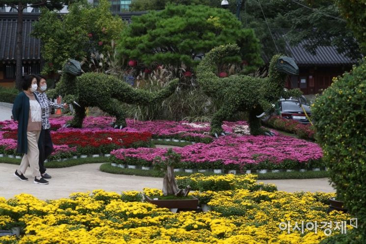 [포토]조계사에 찾아온 가을 