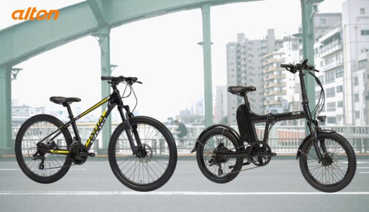알톤스포츠의 전기자전거 ‘니모FD 에디션’. 사진제공 = 알톤스포츠