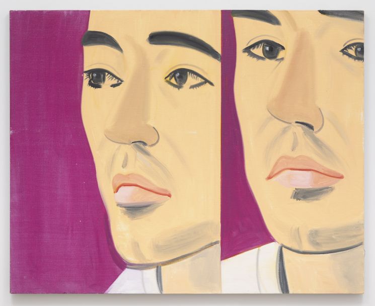 Alex Katz's 'Double Oliver'.