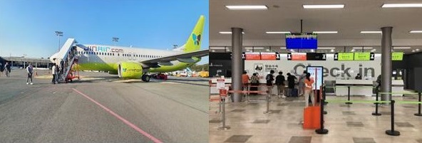 군산공항, 군산~제주운항 재개 성공적!