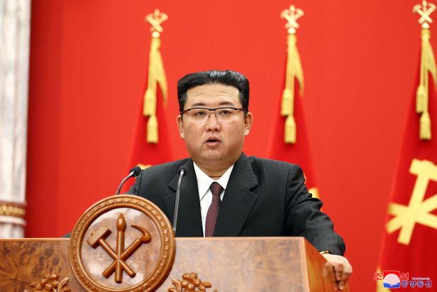 북한 김정은 노동당 총비서가 지난 10월11일 당 창건 76주년을 기념하는 연설을 하고있다. /사진=조선중앙통신 연합뉴스