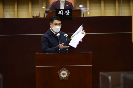 김태진 광주 서구의원 "발전계획 용역, 혈세 낭비 만전 기해 달라"