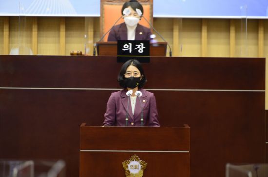 윤정민 광주 서구의원, 하수도분류사업 재원마련 해결방안 촉구