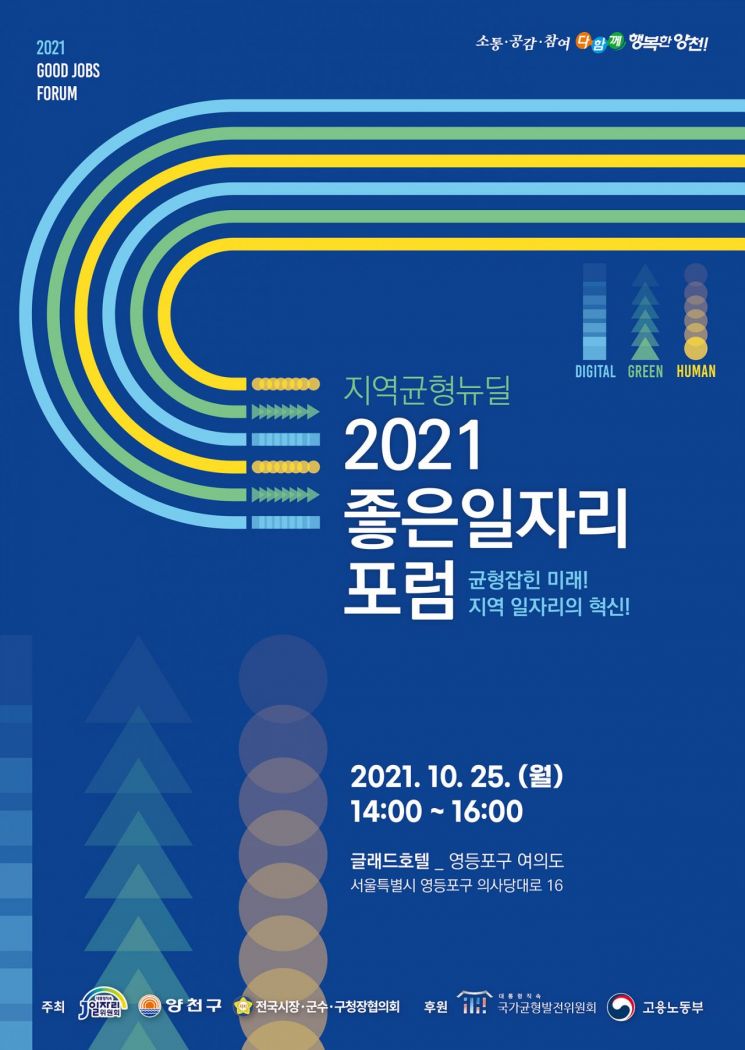 김수영 양천구청장 '지역균형뉴딜 2021 좋은일자리 포럼' 개최한 까닭?