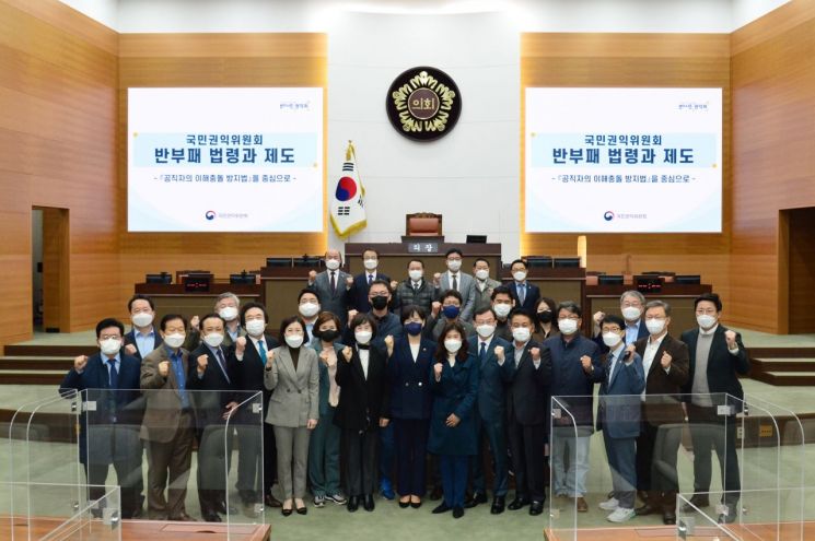 서울시의회 김인호 의장, 국민권익위원회와 ‘반부패·청렴문화 확산’ 위한 업무협약 체결